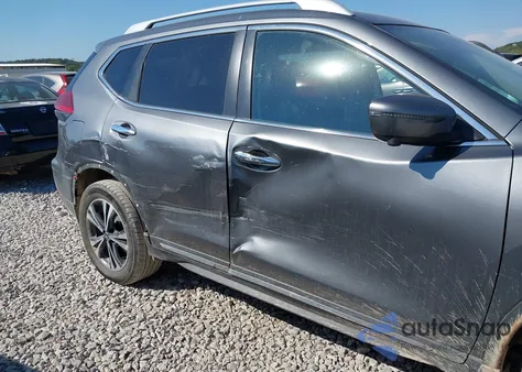 2017 Nissan Rogue Sl from USA, damaged, VIN 5N1AT2MT5HC783074